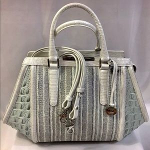 Brahmin Arden Satchel Seaglass NWT